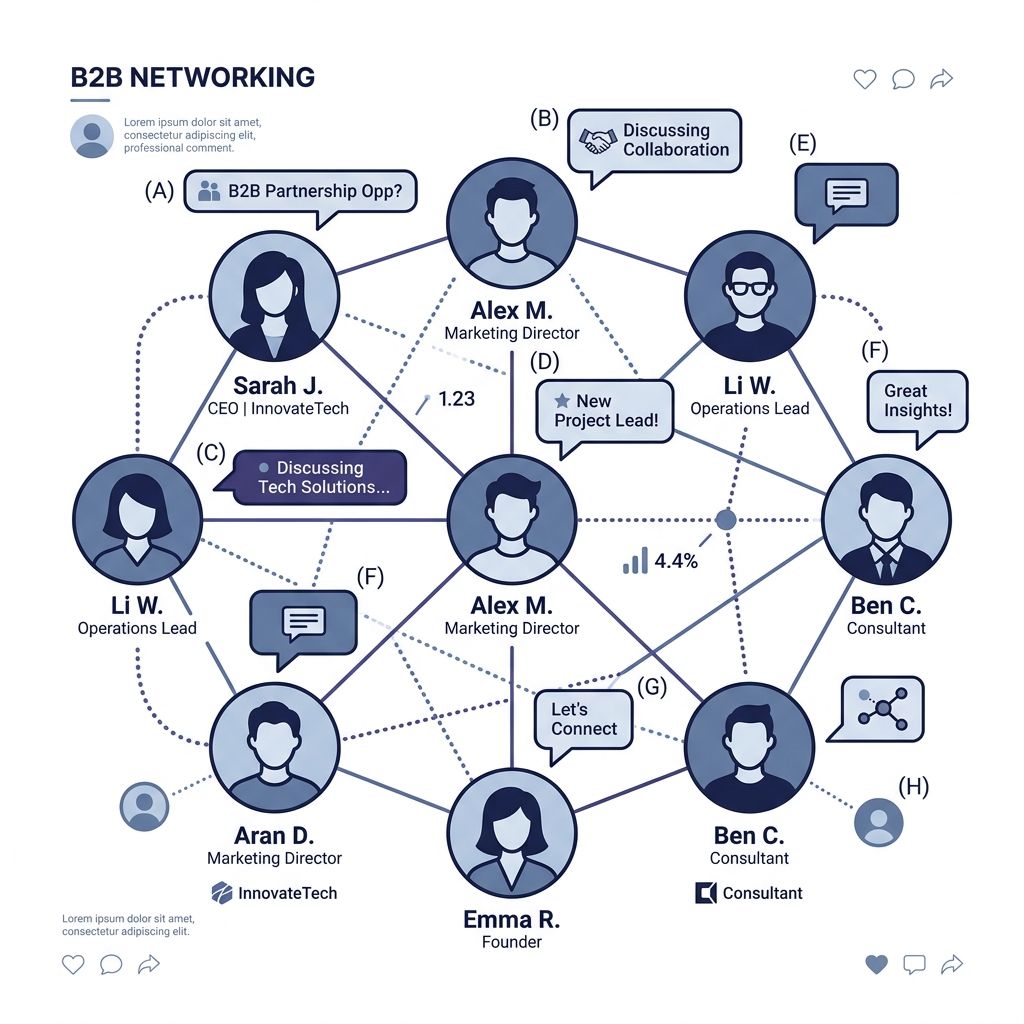 B2B LinkedIn Networking